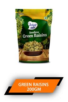 D Nuts Green Raisins Seedless 200gm